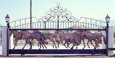 Copper Horse Gate